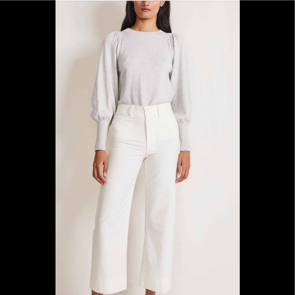 Apiece Apart linen Merida pants in cream